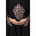Black Irani Kaftan with embroidery work